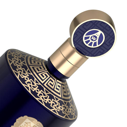 五粮液金碧辉煌国风蓝52度浓香型白酒500mlx2瓶 商品图5