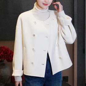 【特价不退换】【预售7天】良木礼羊毛外套（D2592639）