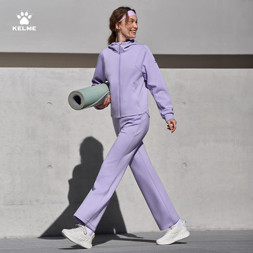 卡尔美重塑燃点系列女士针织长裤6613CK2003 商品图0