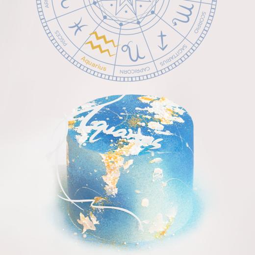 9折优惠｜ 2026新版「水瓶座」白茶柚子香梨味蛋糕&「水瓶座」手串 商品图1