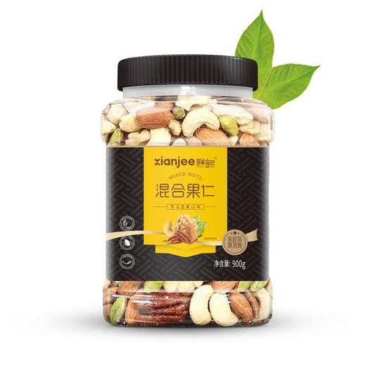 【分仓直发包邮】鲜记混合果仁900g 商品图0