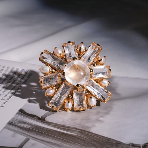 北京仓｜Goossens Paris-Baguette-天然水晶 巴洛克珍珠 胸针 吊坠（两种戴法）［法国设计师］ 商品图4