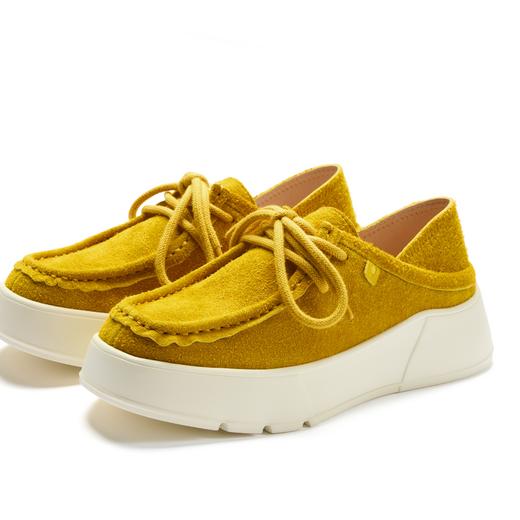 响午女鞋防泼水牛绒踩跟两穿袋鼠鞋【HZ】 商品图1