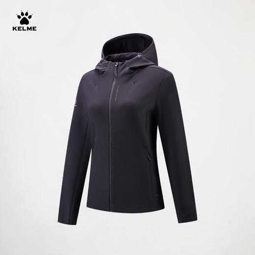 卡尔美重塑燃点系列女士连帽针织外套6613WT2002 商品图5