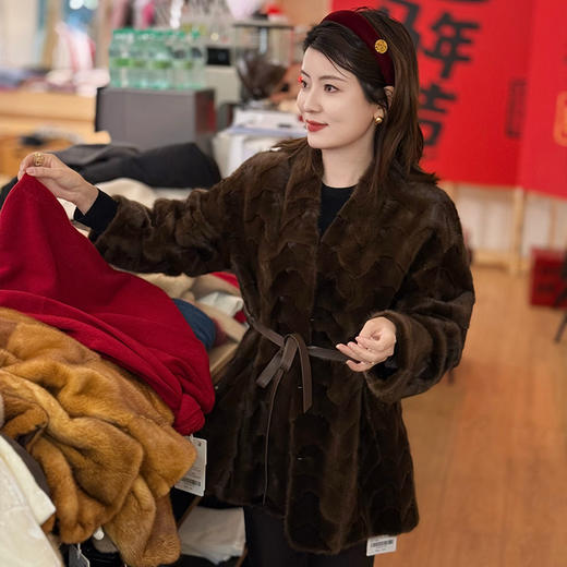 【现货】良木礼水貂外套（0136） 商品图5