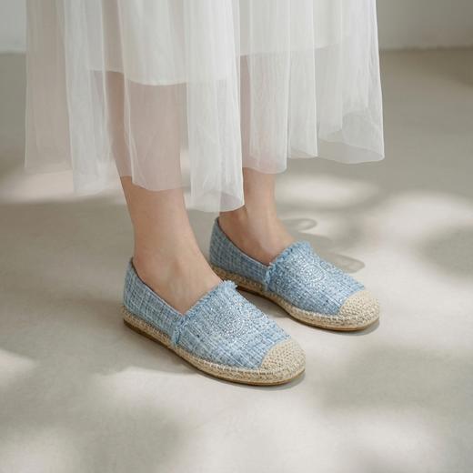 【渔夫鞋】西村名物2026年春季新款韩系小香风精致不累脚懒人一脚蹬软底渔夫鞋T26AE17431 商品图7