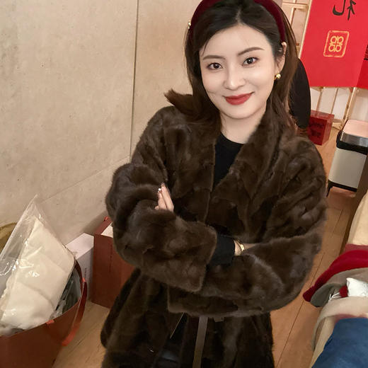 【现货】良木礼水貂外套（0136） 商品图1
