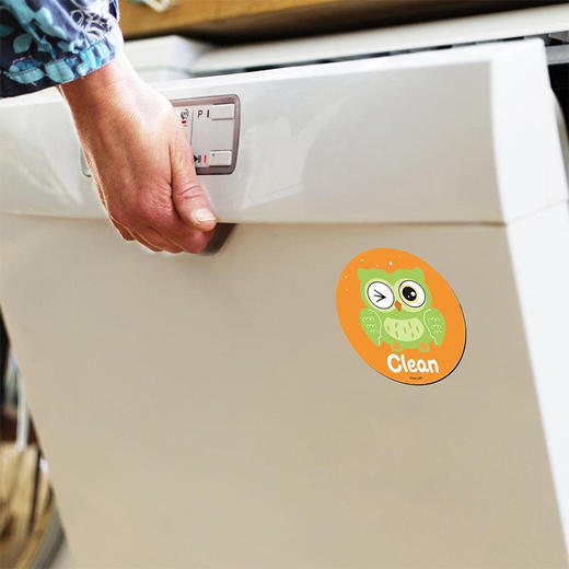 高端品质 洗碗机磁贴清洁脏污标志 双面厨房洗碗机磁贴 创意礼物 商品图5