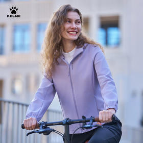 卡尔美重塑燃点系列女士连帽针织外套6613WT2002