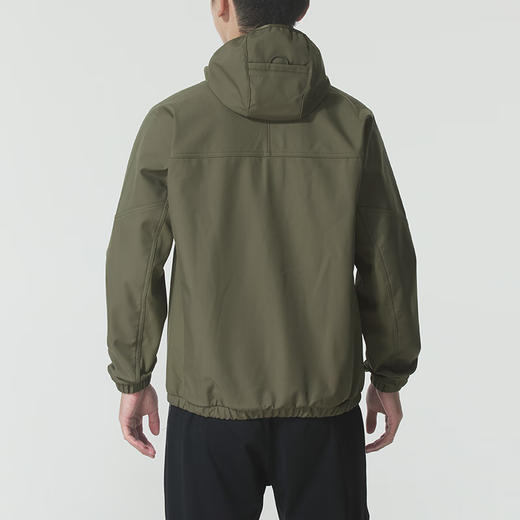 adidas阿迪达斯 男梭织连帽夹克-加绒 KA1305 商品图2