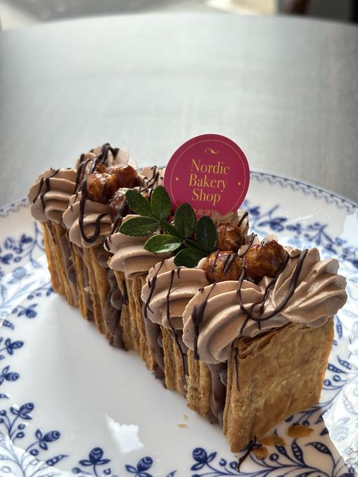 巧克力焦糖榛子拿破仑Chocolate Caramel Hazelnut Napoleon 商品图0