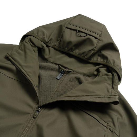 adidas阿迪达斯 男梭织连帽夹克-加绒 KA1305 商品图3