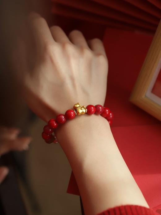 龙马迎春，鸿运奔腾。 D迪家倾献甲辰马年 限定情侣手串 商品图3