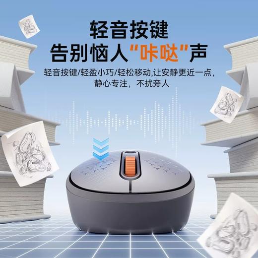 Baseus/倍思 创作者小巧便携办公无线轻音三模鼠标 F01 商品图2