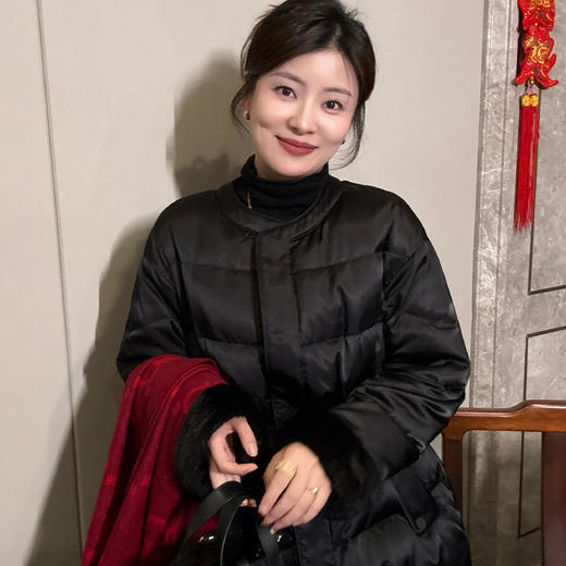 【特价不退换】【预售7天】良木礼圆领鹅绒服（0132） 商品图3