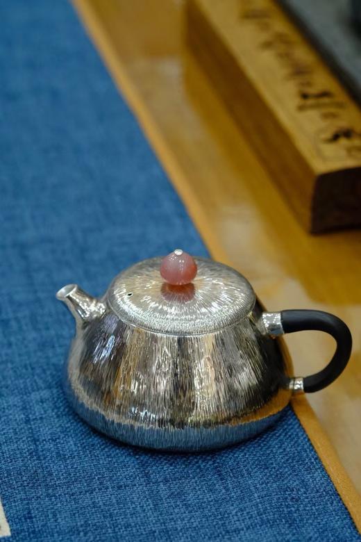 光宝堂石瓢线型纹理手工泡茶壶160ml 商品图3