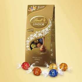 瑞士莲软心巧克力分享装金袋600g