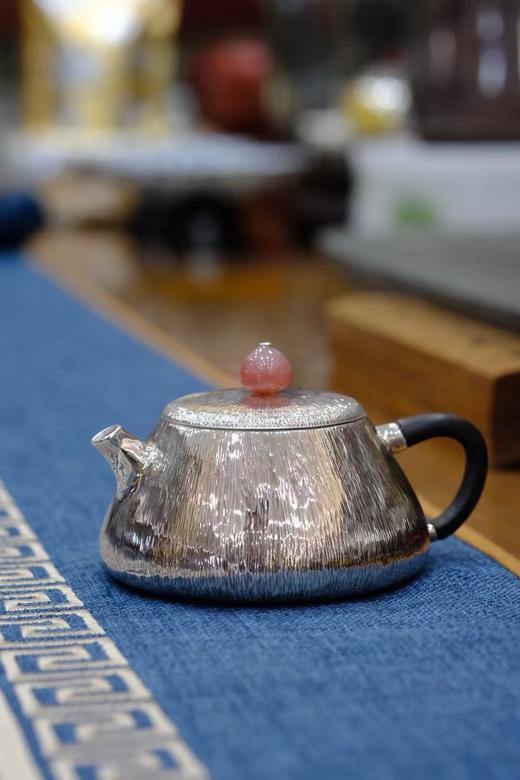 光宝堂石瓢线型纹理手工泡茶壶160ml 商品图4