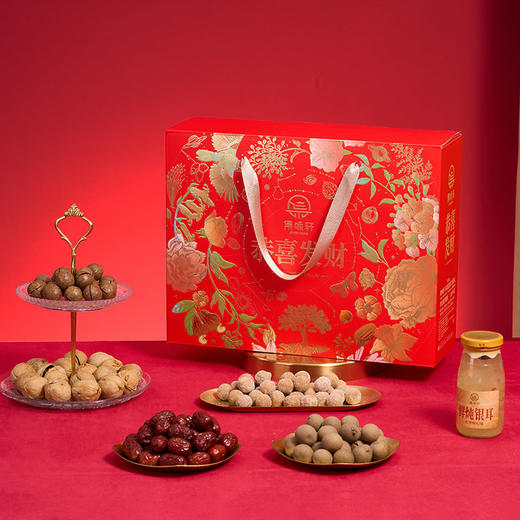 集味轩坚果恭喜发财坚果礼盒1080g【GY】 商品图0