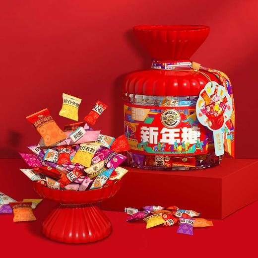 徐福记新年糖桶装420g【GY】 商品图0