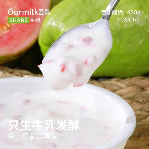 吾岛 芭乐酸奶420g/桶 商品图1