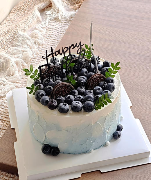 蓝莓岛屿蛋糕 商品图0