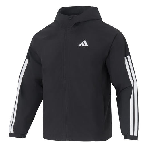 adidas阿迪达斯 男梭织连帽夹克 JM1056 商品图0