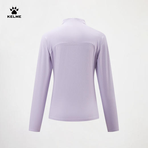 卡尔美重塑燃点系列女士半开襟长袖T恤6613TX2002 商品图5