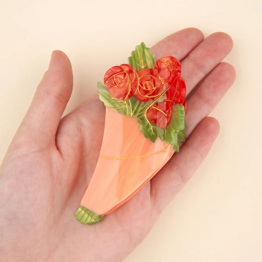 北京仓｜Coucou Suzette-ROSES BOUQUET-花束 发抓［法国设计师］ 商品图3