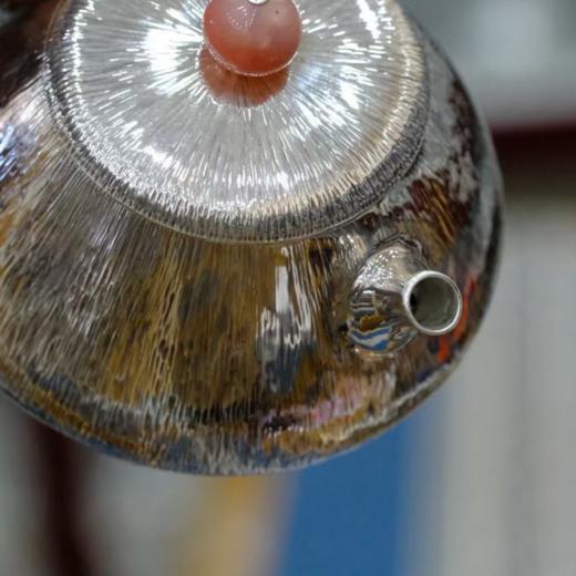 光宝堂石瓢线型纹理手工泡茶壶160ml 商品图1