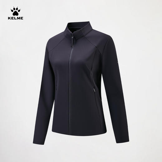 卡尔美重塑燃点系列女士立领针织外套6613WT2001 商品图0