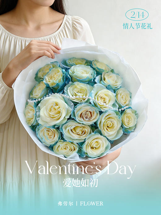 爱她如初（厄瓜多尔玫瑰） 商品图0