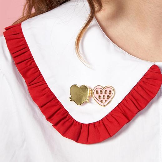 北京仓｜Coucou Suzette-CHOCOLATE BOX-珐琅 胸针［法国设计师］ 商品图1