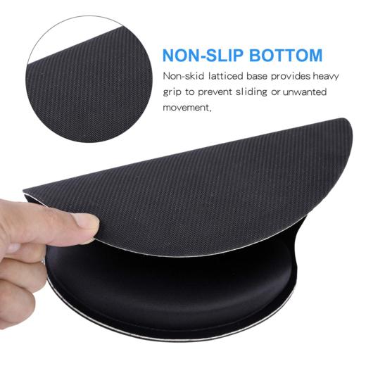 美国 Aelfox 3D加厚 键盘腕托垫和鼠标垫腕托套装 记忆棉材质 X002N7ZGBR 商品图3