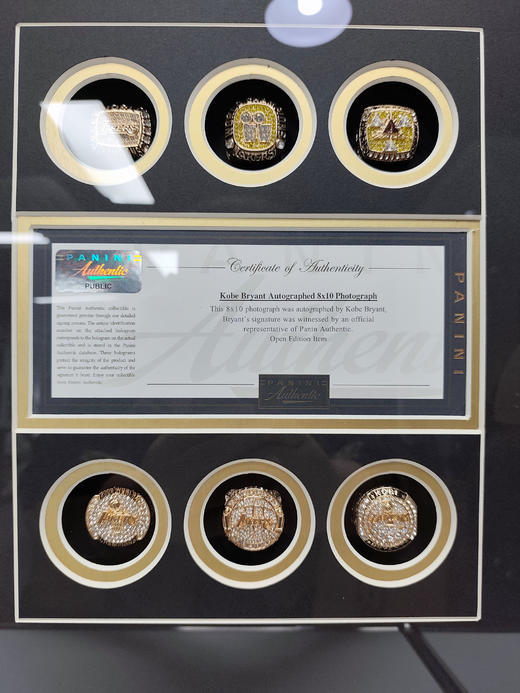 收藏系列 科比8号 亲爱的篮球 亲笔签名 商品图2