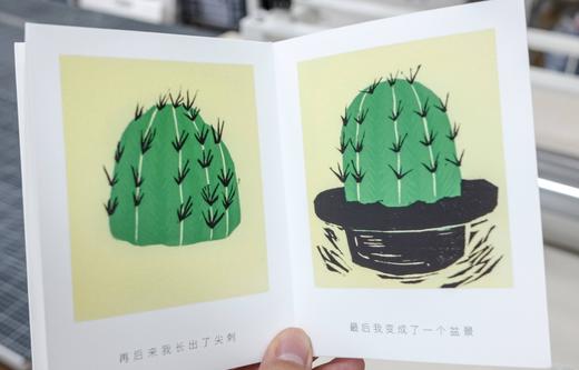 成都丨开雾丨青苹果一纸折页书 商品图0