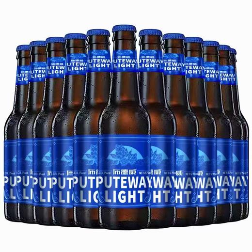 蓝色经典布德威轻啤   酒精度：3.1°   麦芽度：8.8° 商品图1