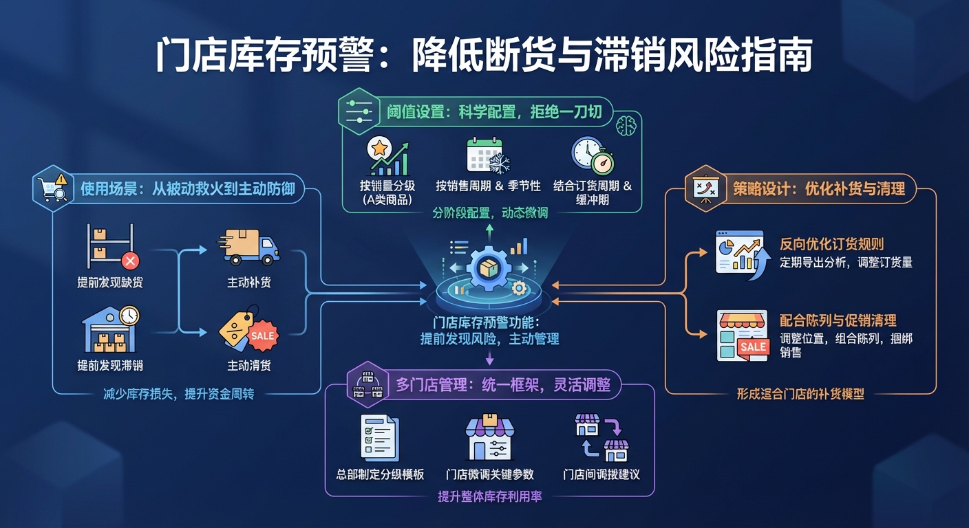 为什么门店一定要启用库存预警功能？