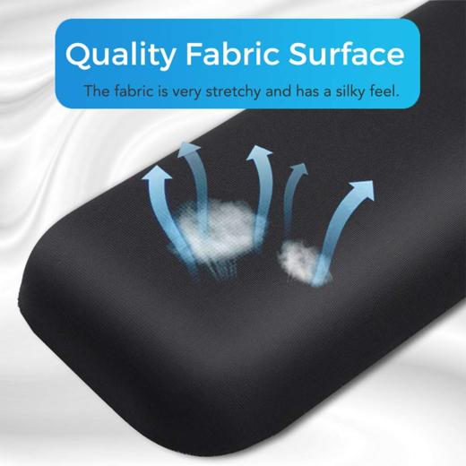 美国 Aelfox 记忆棉键盘腕托 透气吸汗 缓解腕部疼痛 商品图1