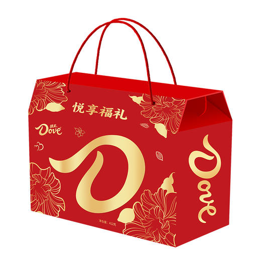 德芙悦享福礼巧克力礼盒412g【GY】 商品图0