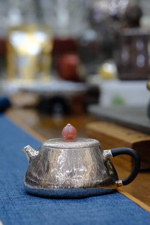 光宝堂石瓢线型纹理手工泡茶壶160ml 商品图6