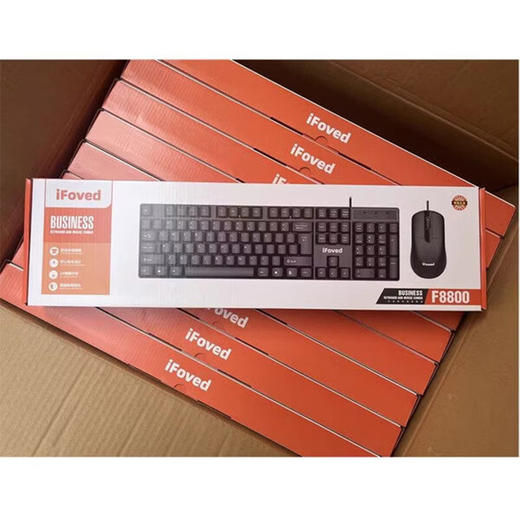 方正iFoved  F8800 有线键盘+ 鼠标套装 商品图0