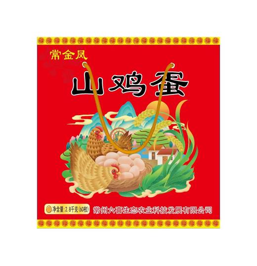60枚常金凤山鸡蛋礼盒 商品图0
