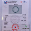 派瑞翡翠 翡翠手镯 糯种 浅绿飘花 商品缩略图3