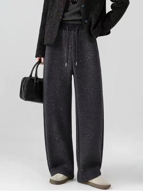 女王节抢购价-不支持退🔥🔥【爆款休闲裤】星空裤～9018拼色腰头加绒厚款窄版简约百搭冬季休闲裤-喜出