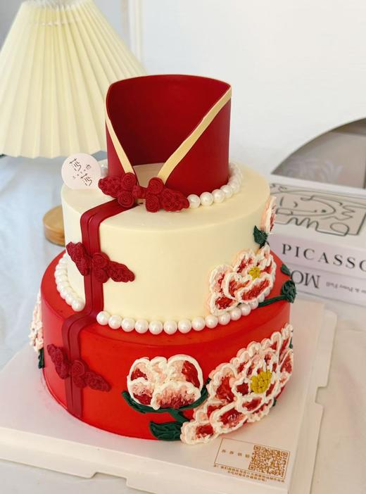 双层旗袍蛋糕（提前24小时预订） 商品图0