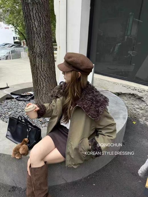 别人家棉服300➕，我们是白鸭绒！！【羽绒服】爆火派克羽绒服～谁都能穿！！99836绒子含量90%下摆可抽绳派克服-喜出 商品图4