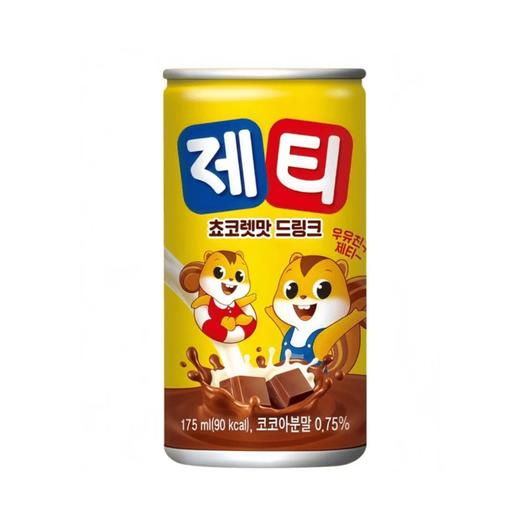 莉迩 巧克力味饮料罐175ml 제티캔175ml 商品图0