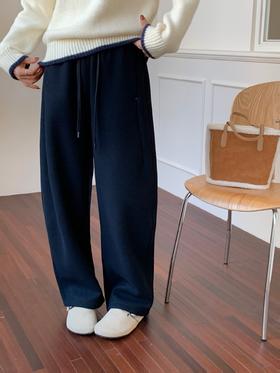 加绒加厚醋酸羊毛弯刀牛仔裤&阔腿裤，一条过冬！