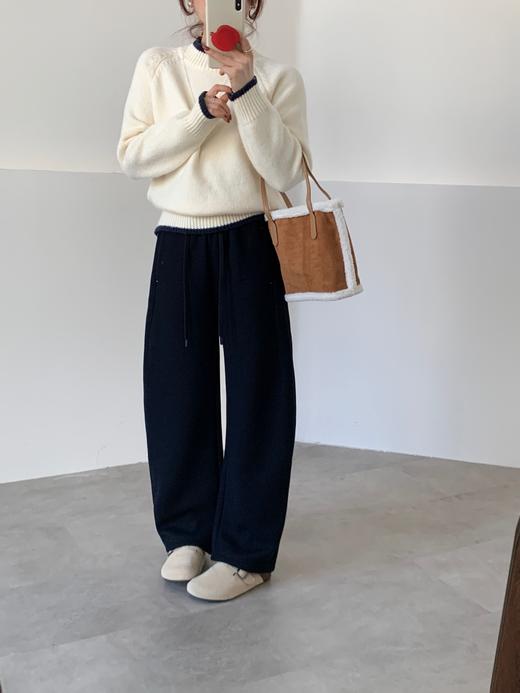 加绒加厚醋酸羊毛弯刀牛仔裤&阔腿裤，一条过冬！ 商品图1